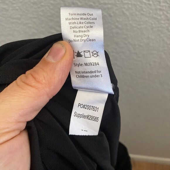 Balera Dance Hip Hop Pants Black Color Medium Adult / 27 Inch Inseam - Picture 4 of 6